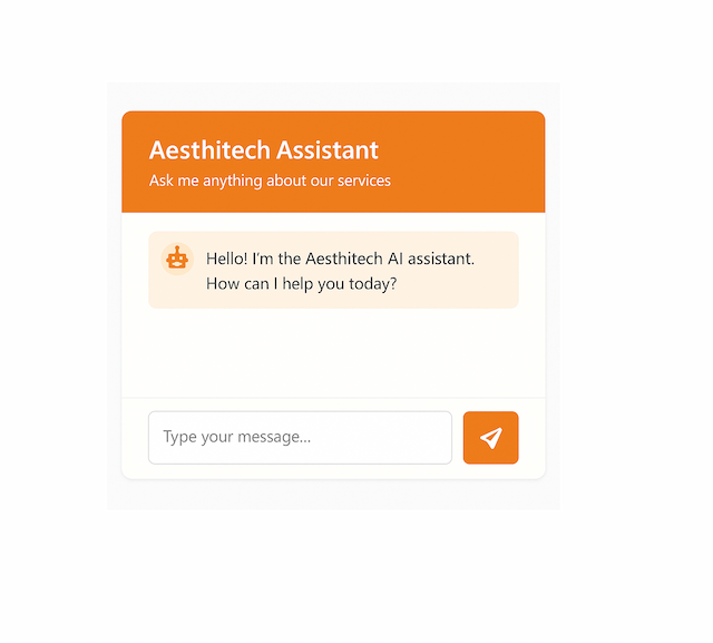 AI Chatbot (AesthiBot)